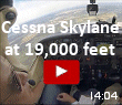 Ride along with this Canadian pilot as he takes his Cessna Skylane T182T to 19,000 feet on his way home from Oshkosh.